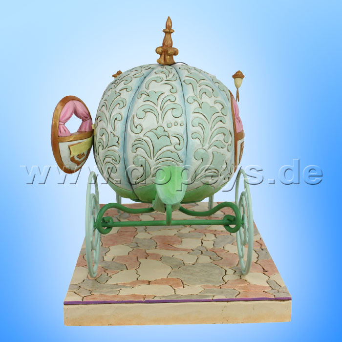 Disney Traditions - Enchanted Carriage (Kürbiskutsche mit Cinderella) sehr groß von Jim Shore 6007055