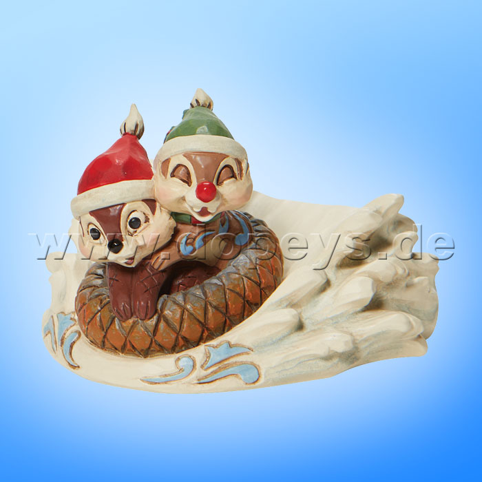 Disney Traditions - Fun in the Snow (Chip & Chap beim Rodeln) von Jim Shore 6008975