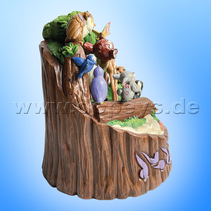 Disney Traditions - Forest Friends (Bambi Baumstamm) von Jim Shore 6010086