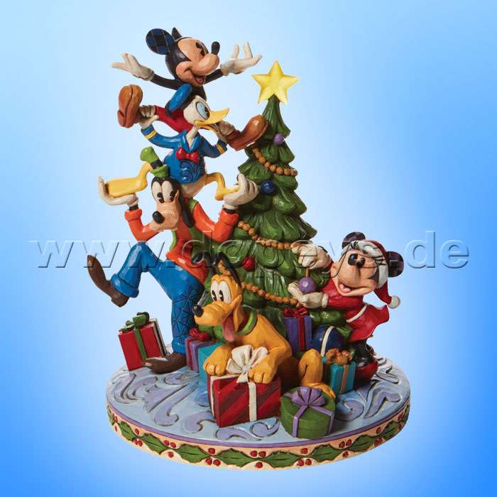 Disney Traditions Merry Tree Trimming (Mickey & Friends Decorating