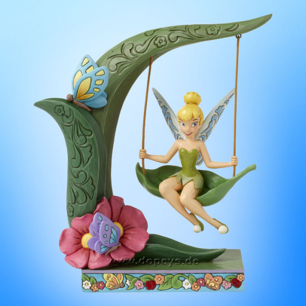 Disney Traditions - Tinker Bell on Swing (Suspended in Springtime Magic) figurine by Jim Shore 6016336