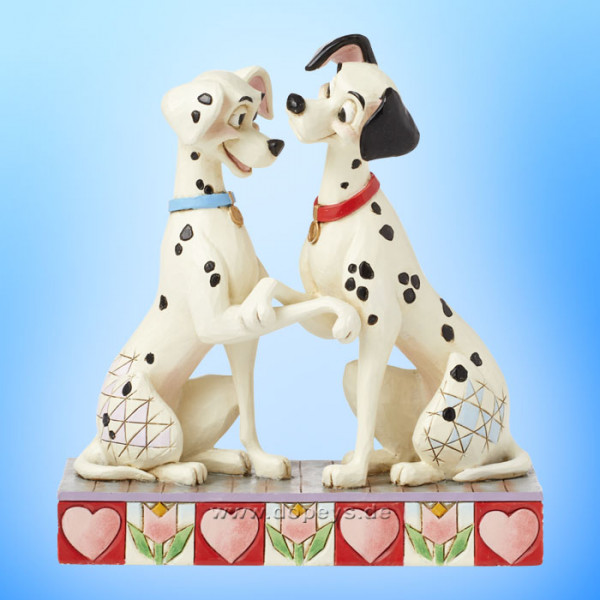 Disney Traditions - Dalmations Pongo & Perdita (101 Ways to Love You) figurine by Jim Shore 6016331