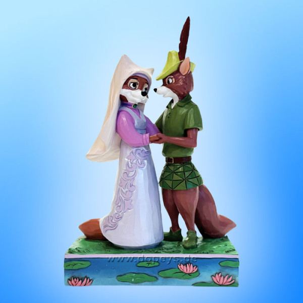 Disney Traditions Figur - Robin Hood & Maid Marian (Sherwood's Sweethearts) von Jim Shore 6017100