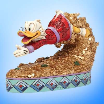 Disney on sale Traditions Treasure Dive (Scrooge McDuck)