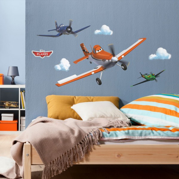 Disney Wandsticker / Wandaufkleber "Planes Dusty"