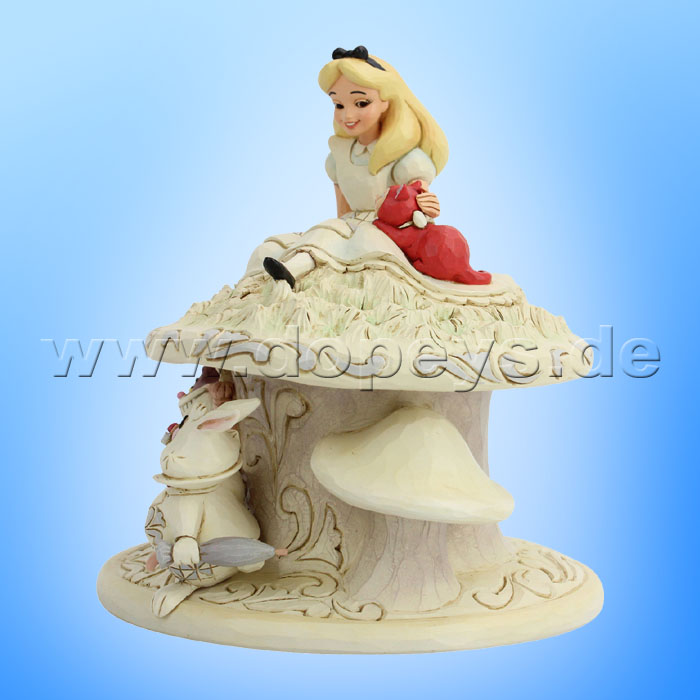 Alice in Wonderland ''Whimsy and Wonder'' White Woodland Figure by Jim Shore