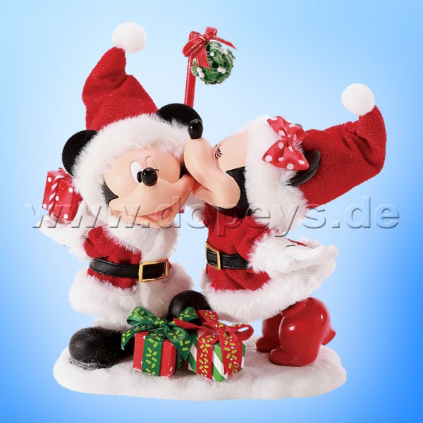 Disney Possible Dreams - Big Kiss (Mickey & Minnie als Weihnachtsmann) Figur 6008568